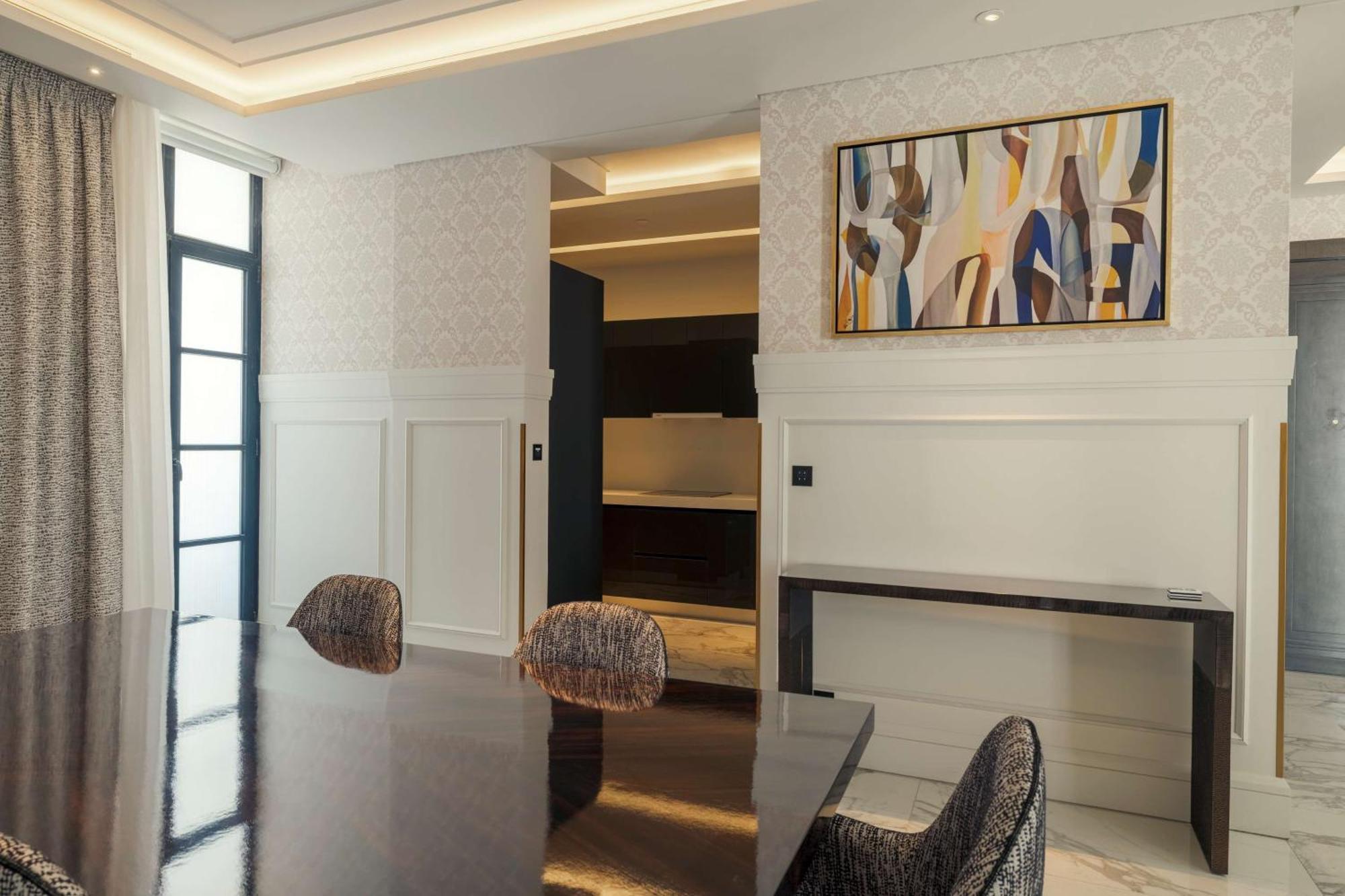 Mansard Riyadh, A Radisson Collection Hotel Exterior foto Interior of a suite at The Ivy Collection